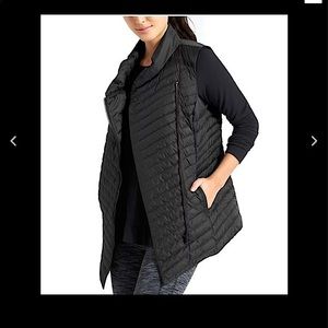 Athleta puffer vest XS